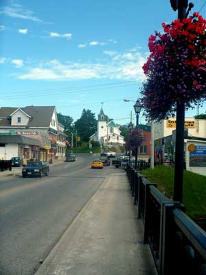 Bridge St looking east